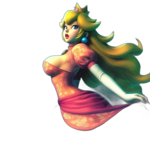 dress, crown, concept art, watercolor transparent PNG cut-out