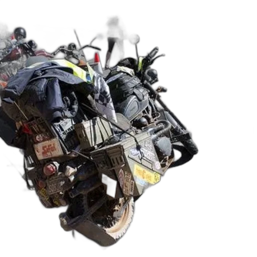 car, robot, jacket, 3d render transparent PNG cut-out
