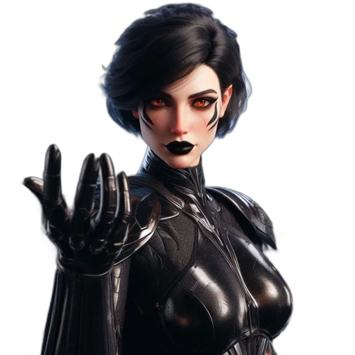 jacket, weapon, face, concept art transparent PNG cut-out