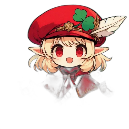 hat, staff, crown, dragon transparent PNG cut-out
