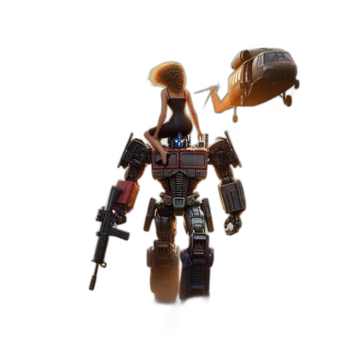 robot, weapon, animal, creature transparent PNG cut-out