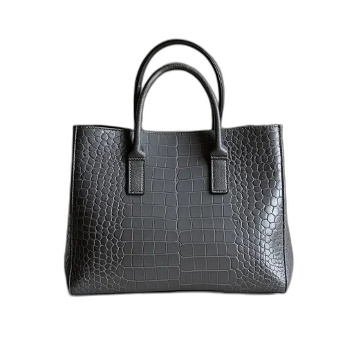 3d render, monochrome, grey, crocodile transparent PNG cut-out