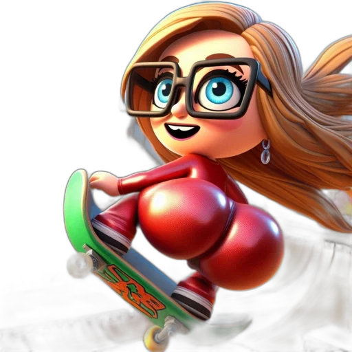concept art, 3d render, cartoon, photorealistic transparent PNG cut-out