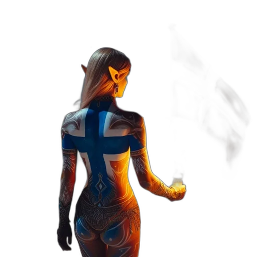 dress, robot, mask, concept art transparent PNG cut-out
