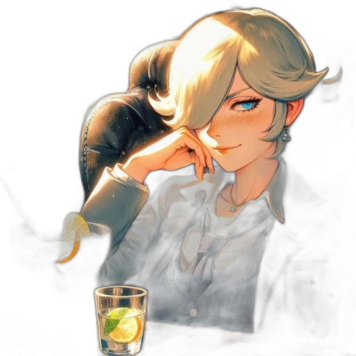 face, mask, crown, bottle transparent PNG cut-out