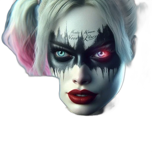 mask, face, concept art, comic book art transparent PNG cut-out