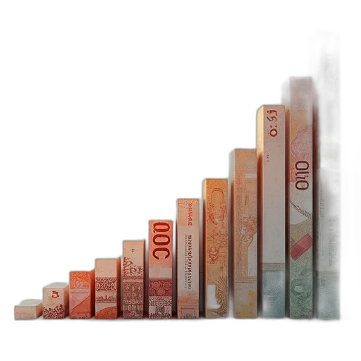bar, graph, showing, number transparent PNG cut-out