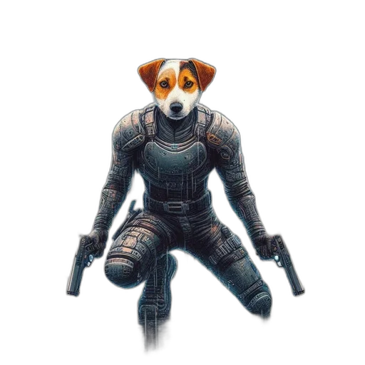 robot, animal, weapon, creature transparent PNG cut-out