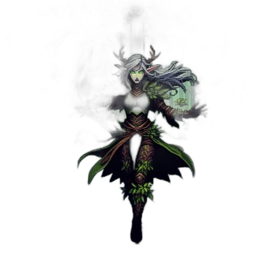staff, dragon, mask, fantasy art transparent PNG cut-out