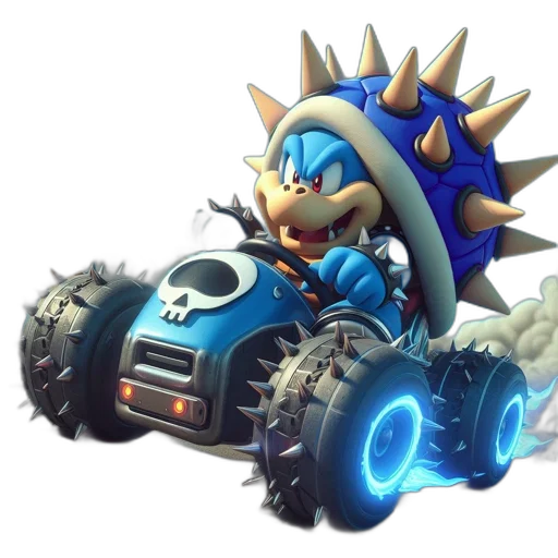 car, weapon, concept art, 3d render transparent PNG cut-out