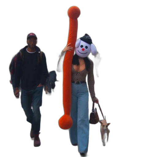 weapon, staff, sword, hat transparent PNG cut-out