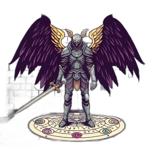 sword, staff, weapon, dragon transparent PNG cut-out
