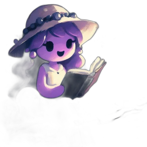 hat, staff, creature, crown transparent PNG cut-out