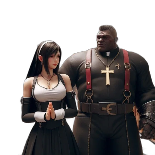 concept art, 3d render, fantasy art, anime transparent PNG cut-out