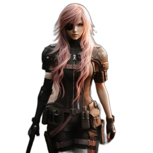 weapon, concept art, fantasy art, cyberpunk transparent PNG cut-out