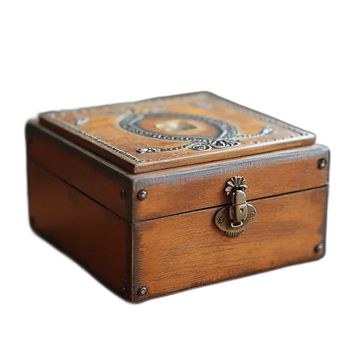 furniture, jewelry, 3d render, cashbox transparent PNG cut-out
