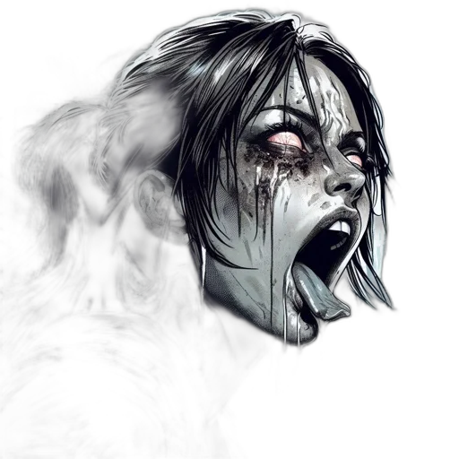 creature, face, mask, concept art transparent PNG cut-out