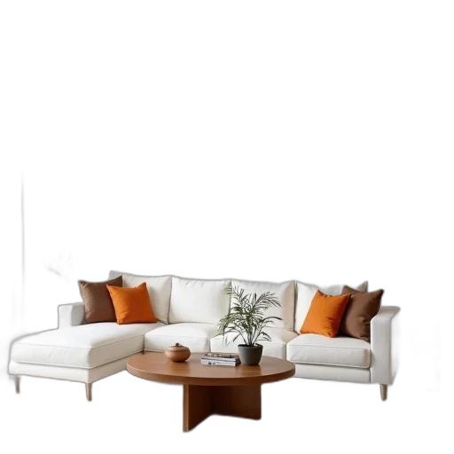 furniture, 3d render, photorealistic, concept art transparent PNG cut-out