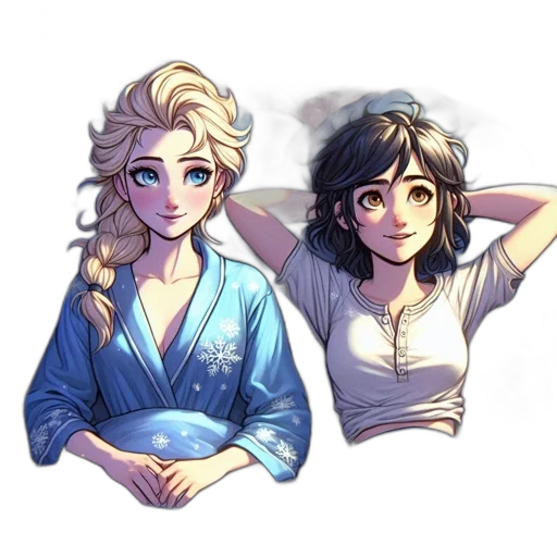 pixel art, concept art, anime, fantasy art transparent PNG cut-out