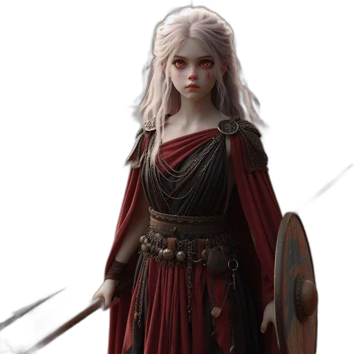 sword, dragon, staff, fantasy art transparent PNG cut-out