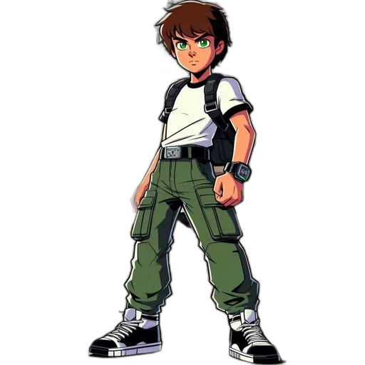 staff, weapon, jacket, pixel art transparent PNG cut-out