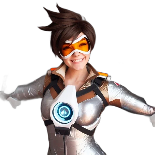 jacket, staff, robot, mask transparent PNG cut-out