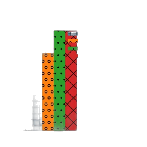 building, 3d render, pixel art, concept art transparent PNG cut-out