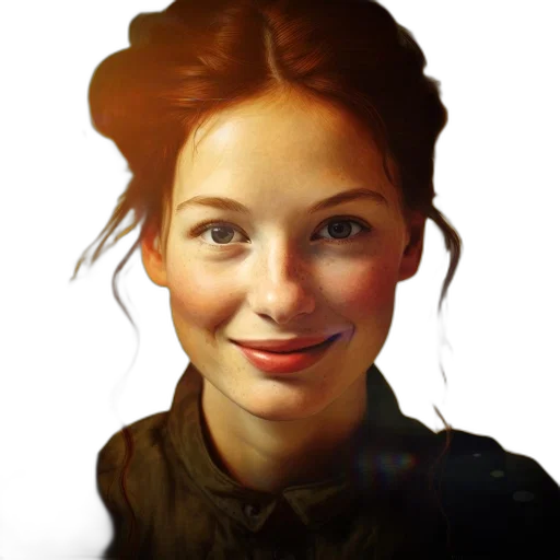 face, crown, staff, dress transparent PNG cut-out