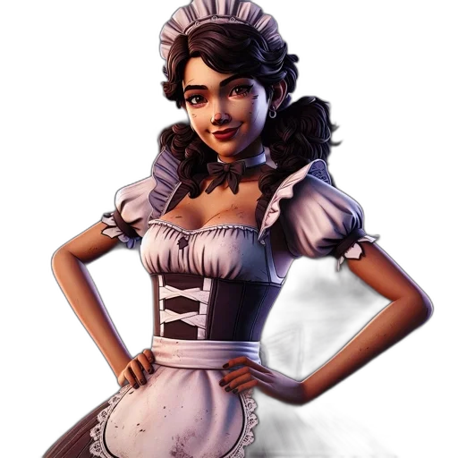 dress, staff, concept art, fantasy art transparent PNG cut-out