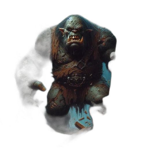 mask, creature, face, staff transparent PNG cut-out