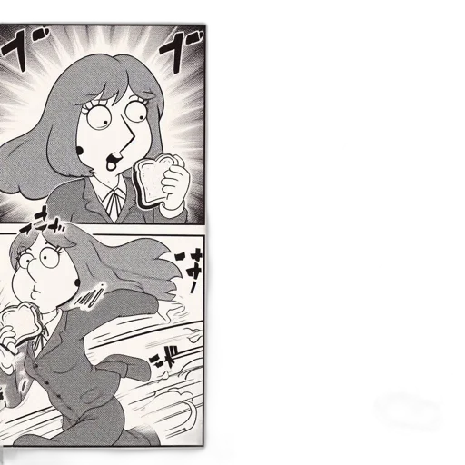 cartoon, comic book art, concept art, anime transparent PNG cut-out