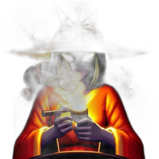 mask, crown, hat, staff transparent PNG cut-out