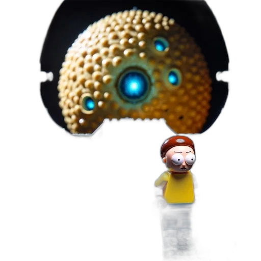 staff, robot, hat, jewelry transparent PNG cut-out