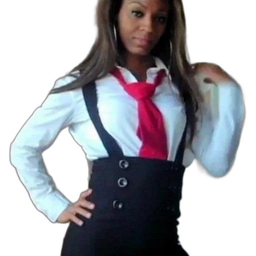 staff, jacket, dress, cartoon transparent PNG cut-out