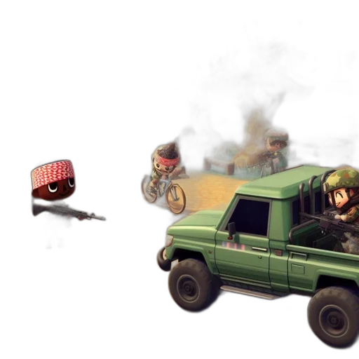 car, weapon, concept art, pixel art transparent PNG cut-out
