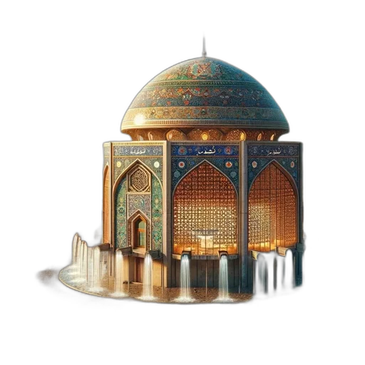jewelry, building, crown, 3d render transparent PNG cut-out