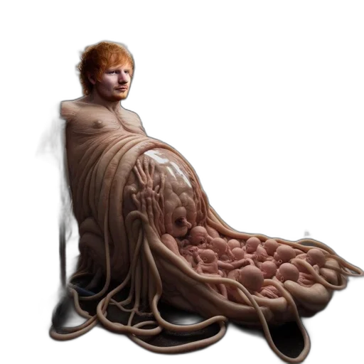 dress, creature, hair, animal transparent PNG cut-out
