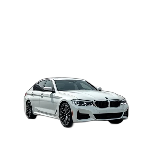 car, 3d render, photorealistic, white transparent PNG cut-out