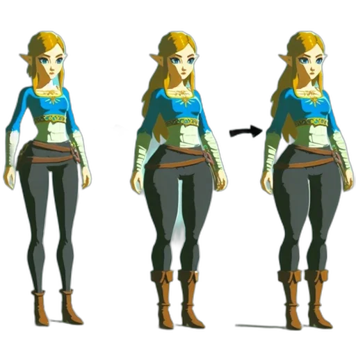 dress, concept art, 3d render, fantasy art transparent PNG cut-out