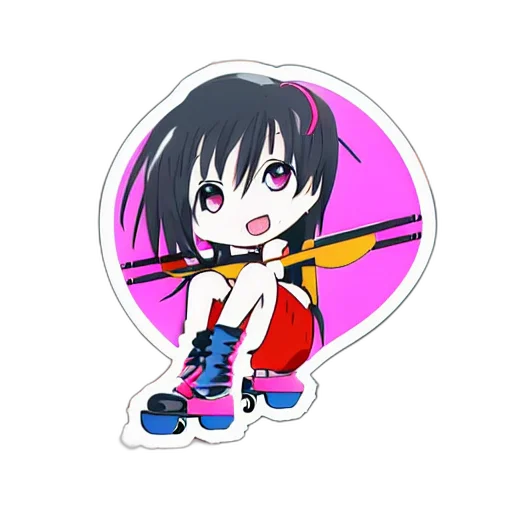 weapon, staff, sword, anime transparent PNG cut-out