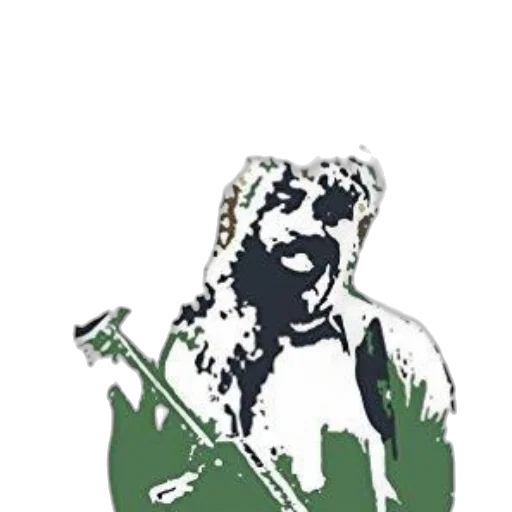 staff, pixel art, cartoon, comic book art transparent PNG cut-out