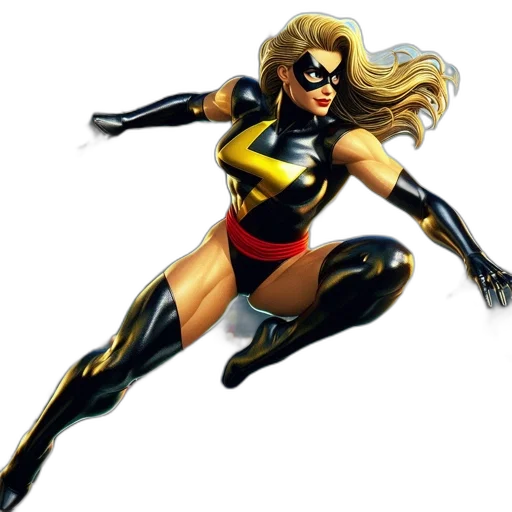 comic book art, concept art, cartoon, female transparent PNG cut-out