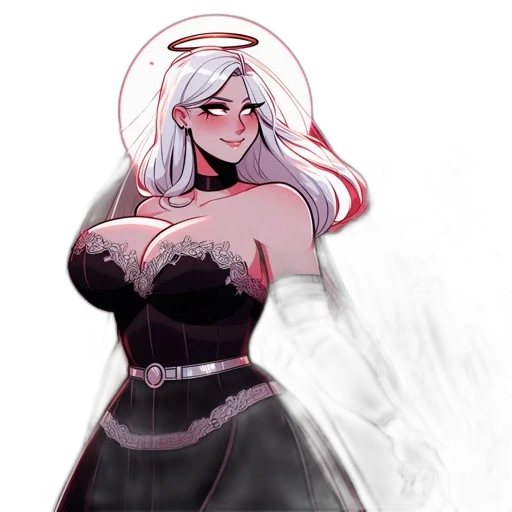 dress, crown, concept art, fantasy art transparent PNG cut-out