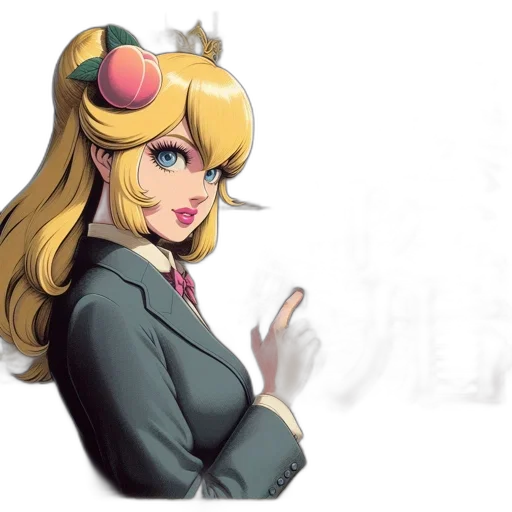 crown, staff, dress, concept art transparent PNG cut-out