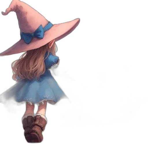 hat, dress, staff, mask transparent PNG cut-out