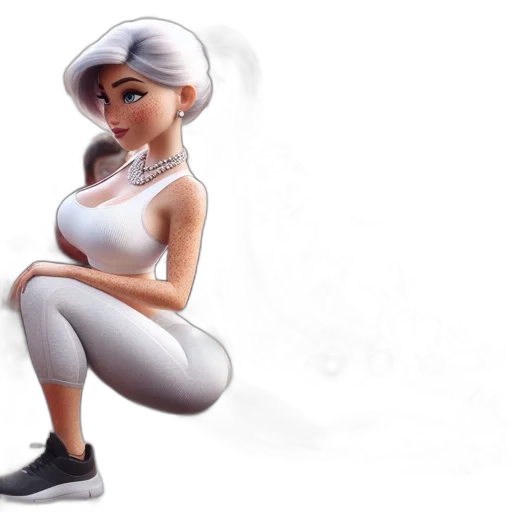 concept art, 3d render, cartoon, fantasy art transparent PNG cut-out