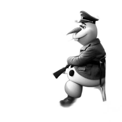 staff, jacket, robot, animal transparent PNG cut-out