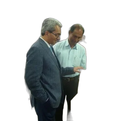 staff, jacket, oil painting, 3d render transparent PNG cut-out