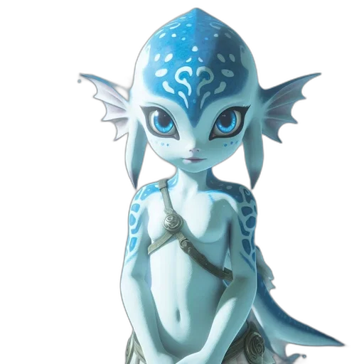 dragon, creature, staff, jewelry transparent PNG cut-out