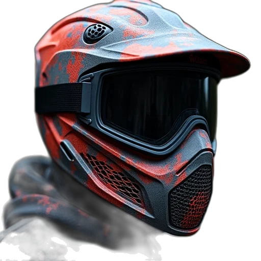 mask, face, concept art, 3d render transparent PNG cut-out